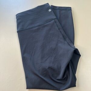 Lululemon Women Wunder Train HR Tight 25” Everlux LW5CQDS Black Size 14